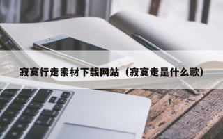 泰兴寂寞行走素材下载网站（寂寞走是什么歌）